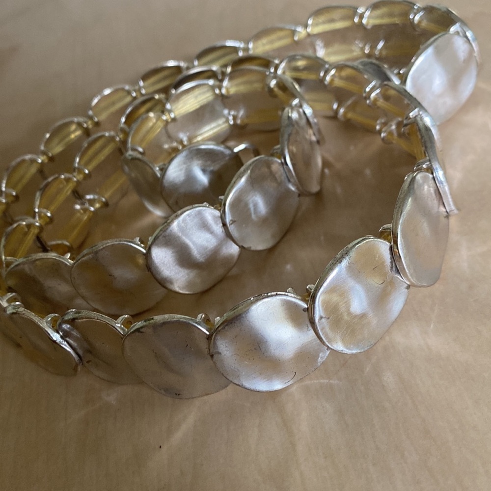 Chico’s Silver/gold tone link belt - Picture 6 of 6